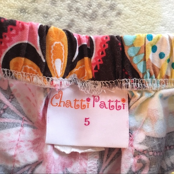 Girls Fall Floral Pants Size 5 - Picture 5 of 7